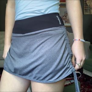 Gray Reebok Tennis Skirt